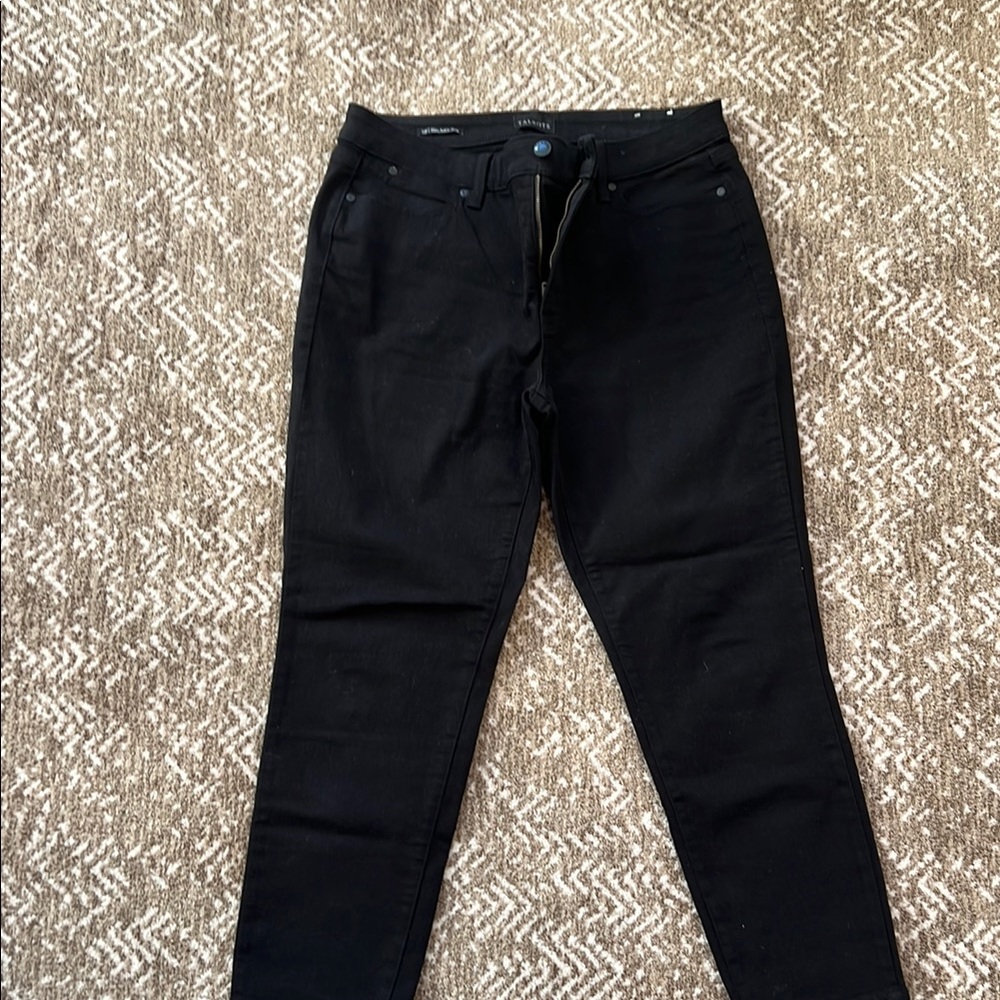 Talbots Women's Boot Cut Jeans - Black
